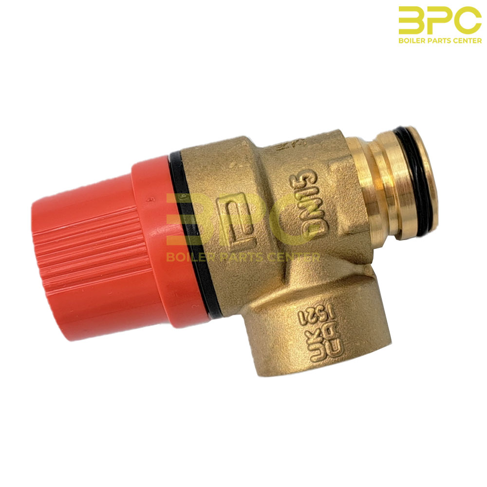 PAKKENS ΒΑΛΒΙΔΑ ΑΣΦΑΛΕΙΑΣ 3 BAR BAXI LUNA3 SILVER SPACE